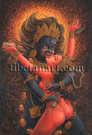 Samvara and Vajravarahi