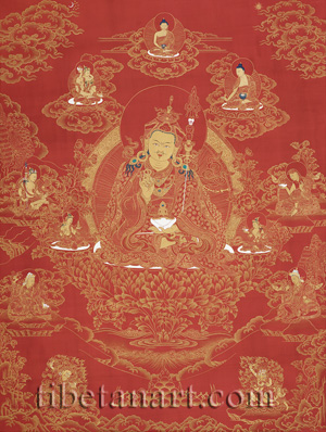 Padmasambhava and His Eight Manifestations