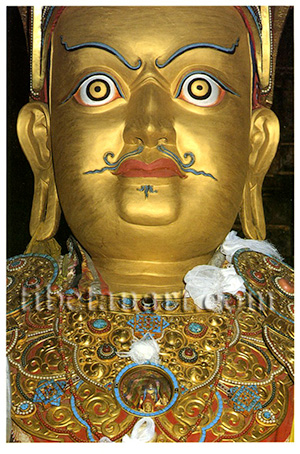 Padmasambhava Statue, Jokhang Temple, Lhasa