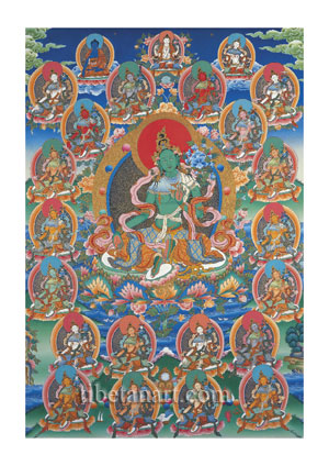 Twenty-one Taras of the Longchenpa Tradition