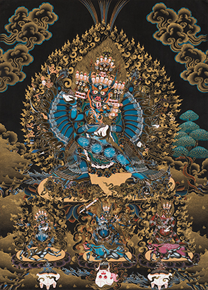 Vajrabhairava yab-yum