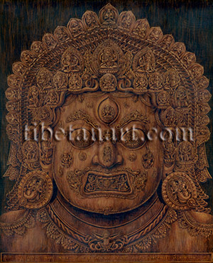 Wooden Mask of Bhairava