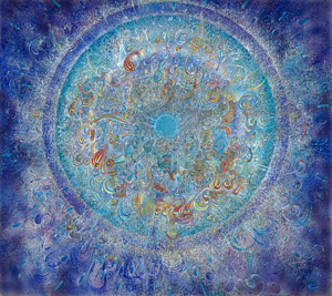 Blue Mandala - Moment of Conception