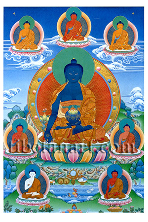 The Eight Medicine Buddhas