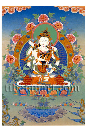 Vajrasattva And Consort