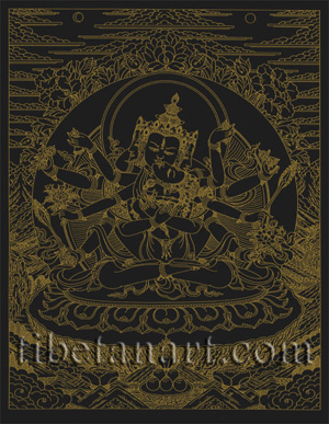 Samayavajra [Gold on Black]