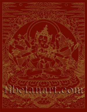 Samayavajra [Gold on Red]