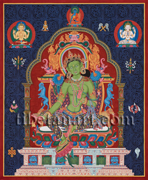 Green Tara (Early Newar)