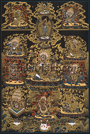 Nyingma Protectors and Yidam Deities (Dudjom Tersar)