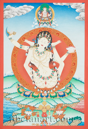 White Khechari (Sukhasiddhi Yogini)
